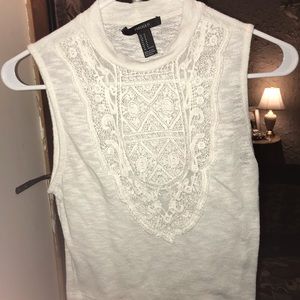 Forever 21 Lace Tank Top